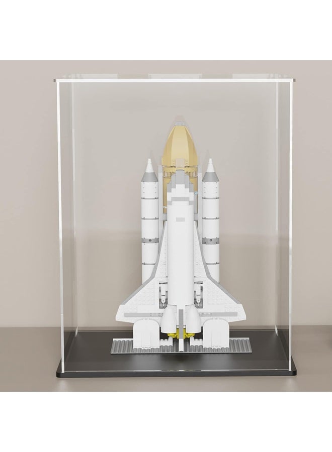 TPGP Acrylic Display Case, 10X10X14 Inch Cube Acrylic Boxes For Display - Image 1