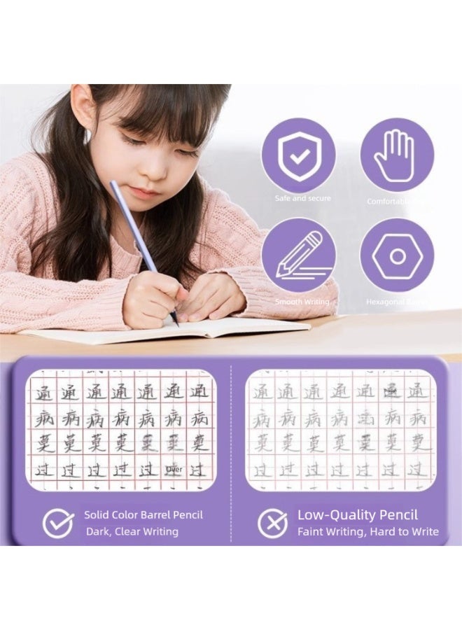 NUSIGN Premium Solid Color Pencil – Smooth Writing, Break-Resistant, Safe for Kids - Image 5