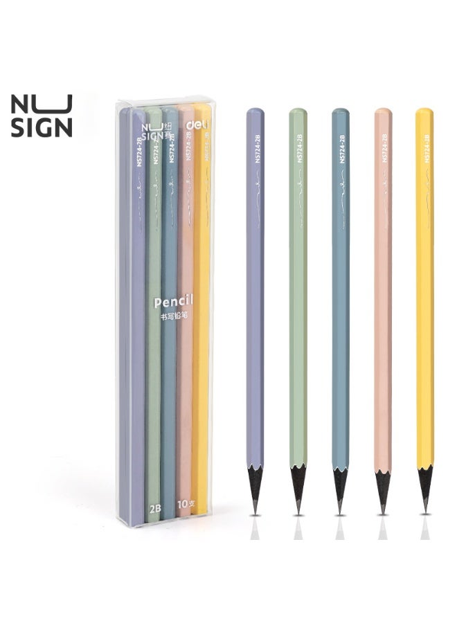 NUSIGN Premium Solid Color Pencil – Smooth Writing, Break-Resistant, Safe for Kids - Image 1