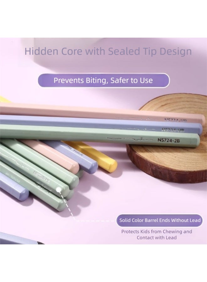 NUSIGN Premium Solid Color Pencil – Smooth Writing, Break-Resistant, Safe for Kids - Image 3