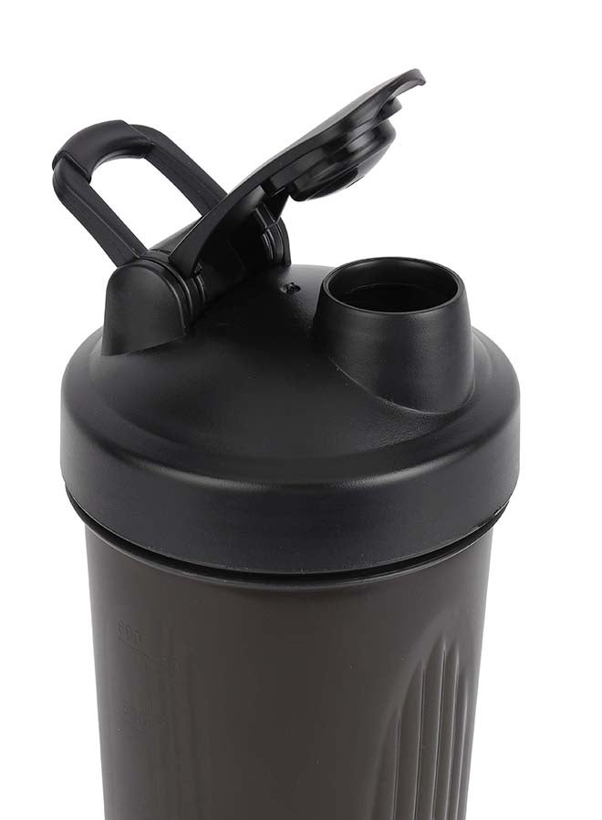 Royalford 600ml Protein Shaker Bottle - RF12359, Plastic With Stainless Steel Blending Ball For Smooth, Lump-free Shakes. Leak-proof, Portable, And Perfect For Indoor & Outdoor Use Assorted Colour - Image 4
