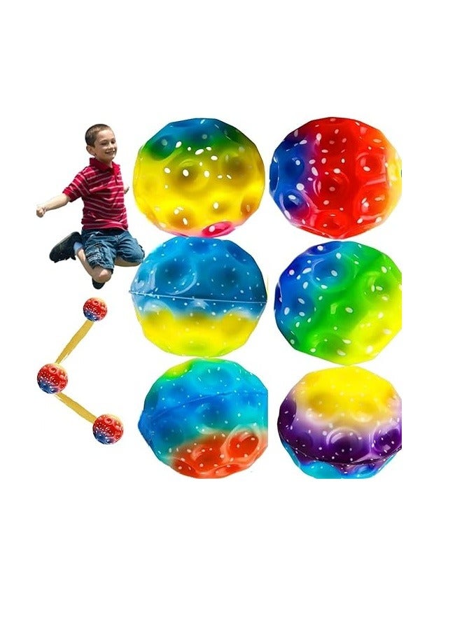 Binggunyo Astro Jump Ball Original, Moon Ball, Jumping Balls, Space Theme Bouncy Balls, Planet Bouncing Balls, Super High Bouncing Bounciest Lightweight Foam 
