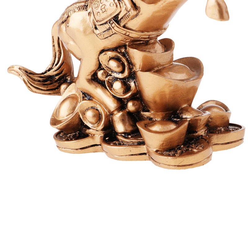 Bronze Horse Statue Sculpture Desktop Ornament For Home Decor Centerpiece - Image 4