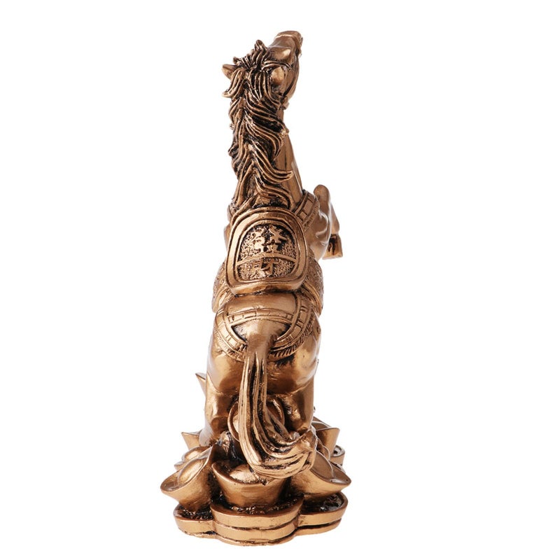 Bronze Horse Statue Sculpture Desktop Ornament For Home Decor Centerpiece - Image 3