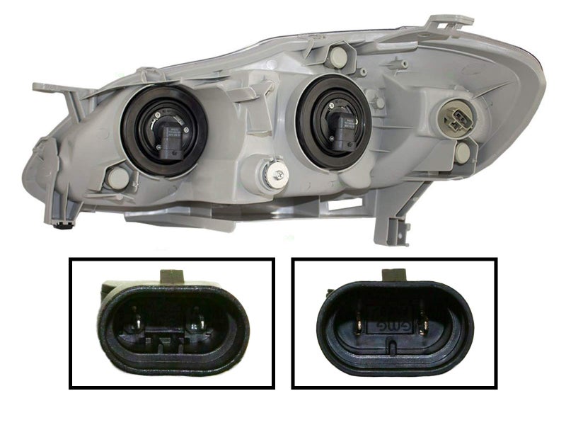 DEPO 312-1160R-AS1 Replacement Passenger Side Headlight Assembly (This product is an aftermarket product. It is not created or sold by the OE car company) - Image 2