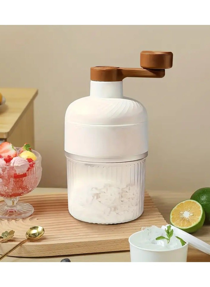 Shaved ice Snow cone machine - portable ice breaker and Shaved ice with free ice tray  - Image 1