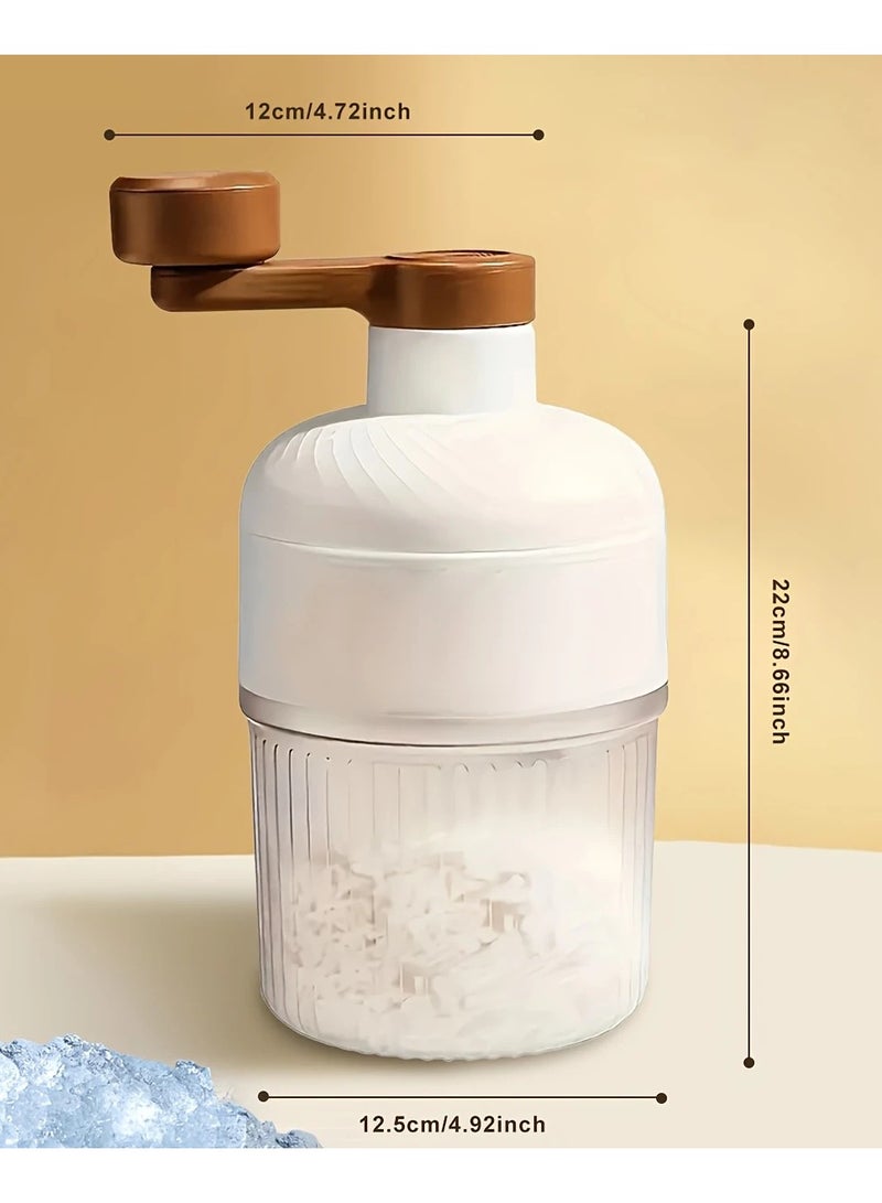 Shaved ice Snow cone machine - portable ice breaker and Shaved ice with free ice tray  - Image 2