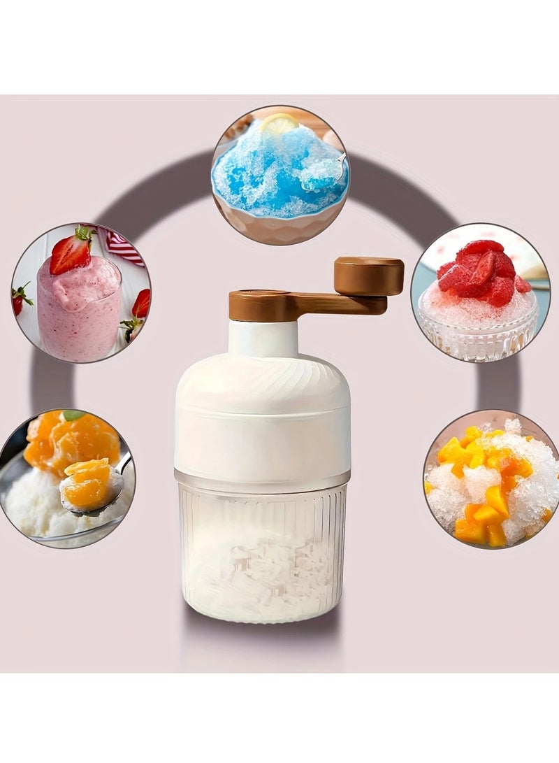 Shaved ice Snow cone machine - portable ice breaker and Shaved ice with free ice tray  - Image 5