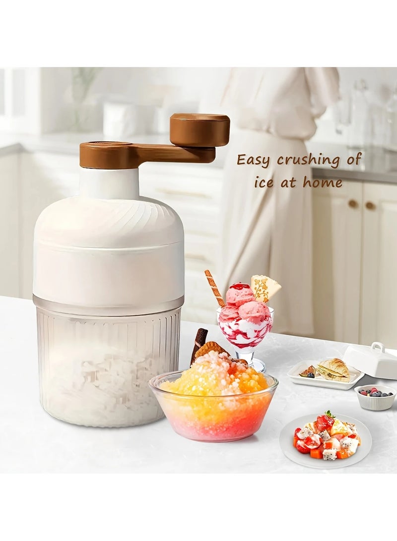 Shaved ice Snow cone machine - portable ice breaker and Shaved ice with free ice tray  - Image 3