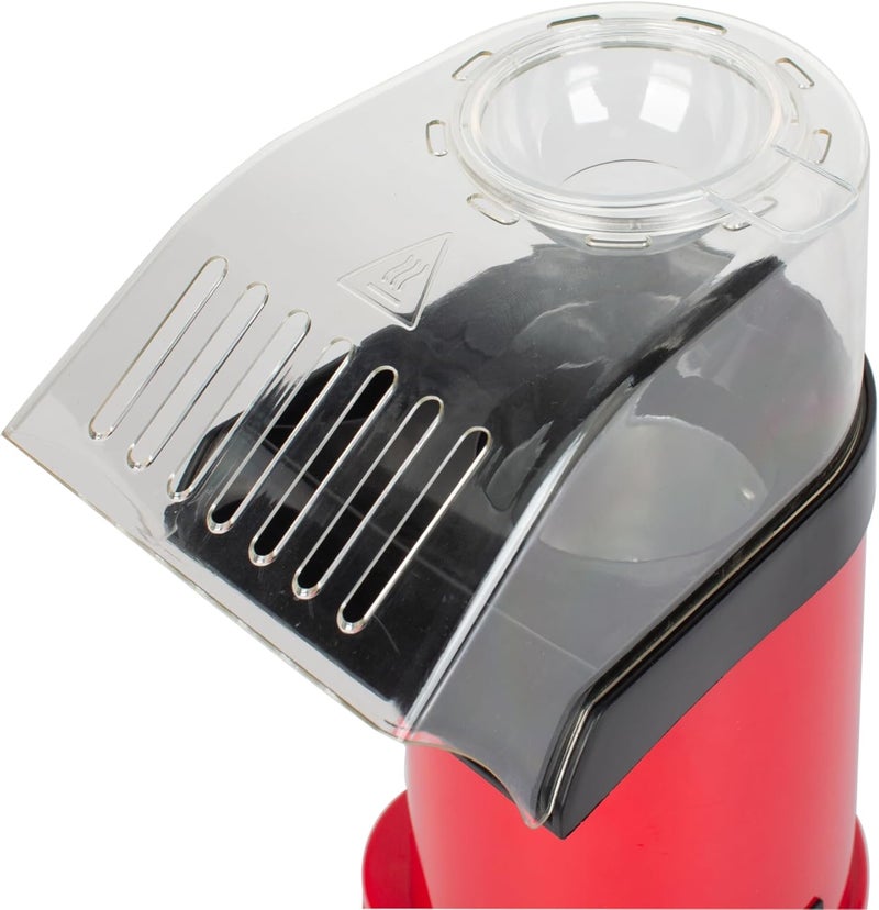 CULINARY CHEF PM102-RED Deluxe Hot Air Personal Popcorn Popper - Image 3