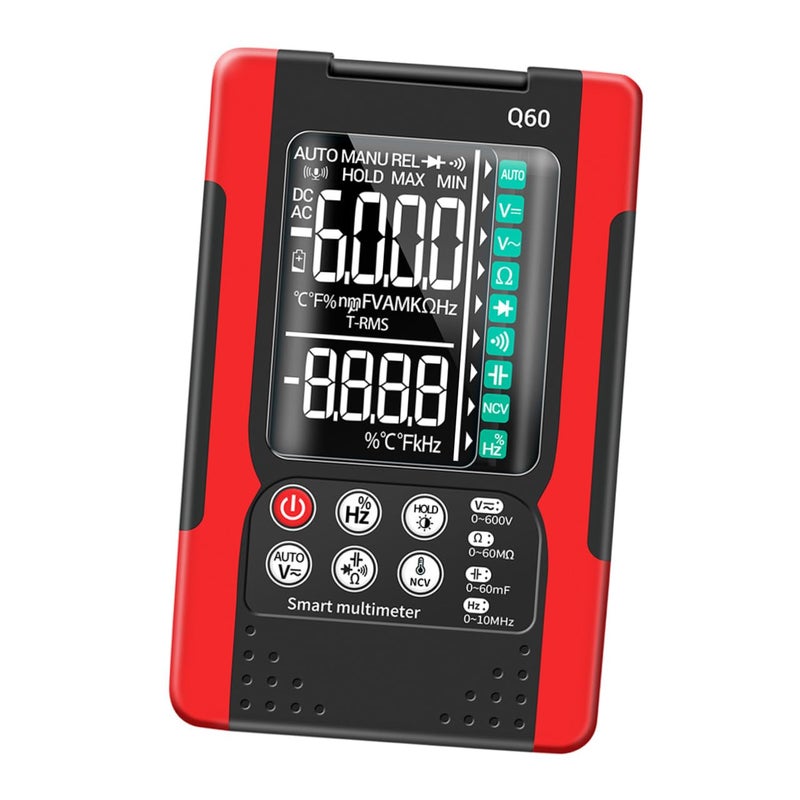 Auto Ranging Digital Multimeter True RMS NCV Detection Voltage Current Tester with Backlight Flashlight - Image 2