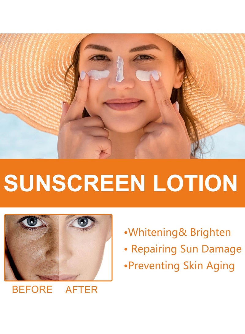 إيلهو لوشن واقي من الشمس للأشعة فوق البنفسجية UVA + UVB المضادة للأكسدة ، بحد أقصى 8 ساعات ، SPF50++ - Image 4