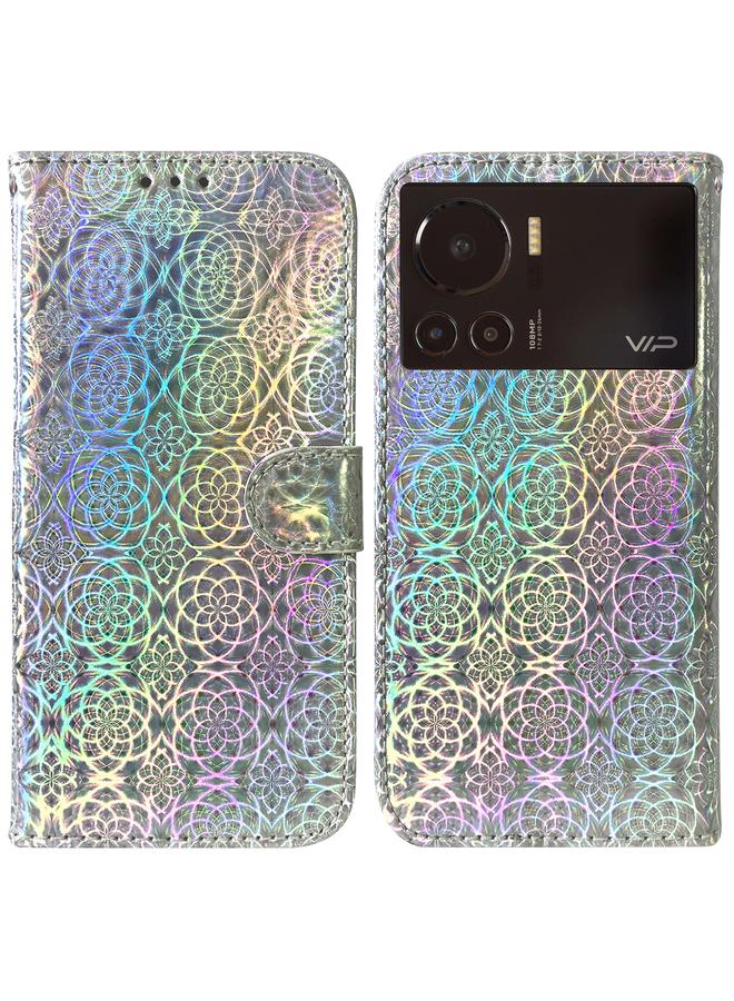 S-TOP Case For Infinix Note 12 VIP Colorful Magnetic Buckle Leather Phone Case - Image 1