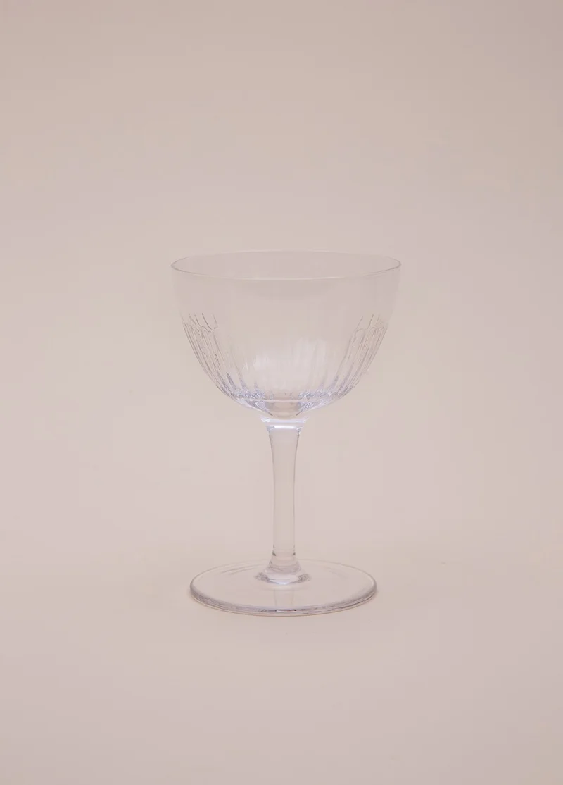 ذا ميا Footed Glass Ice Cream Bowl 10X14 cm
