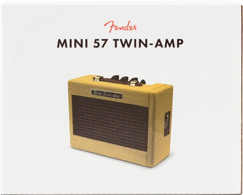 Fender Mini '57 Twin Amp - Portable Guitar Amplifier - Image 4