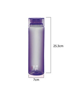 Cello Cello H2O Unbreakable Plastic Bottle Set, 1 Litre, Set of 6, Multicolour  - Image 4