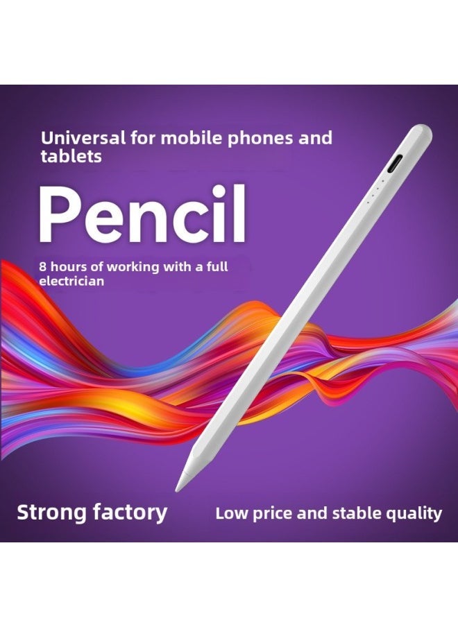 Android Apple Universal Capacitive Pen For Mobile Phone Tablet Ipad Stylus Active Painting Touch Screen Stylus-Color:4 Lights—android/ios  - Image 2