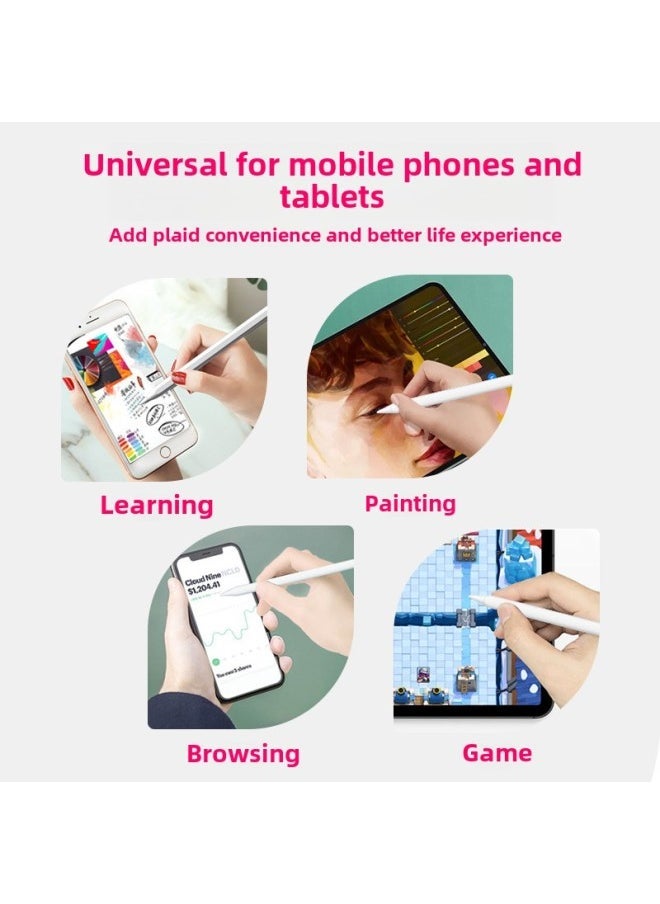 Android Apple Universal Capacitive Pen For Mobile Phone Tablet Ipad Stylus Active Painting Touch Screen Stylus-Color:4 Lights—android/ios  - Image 5