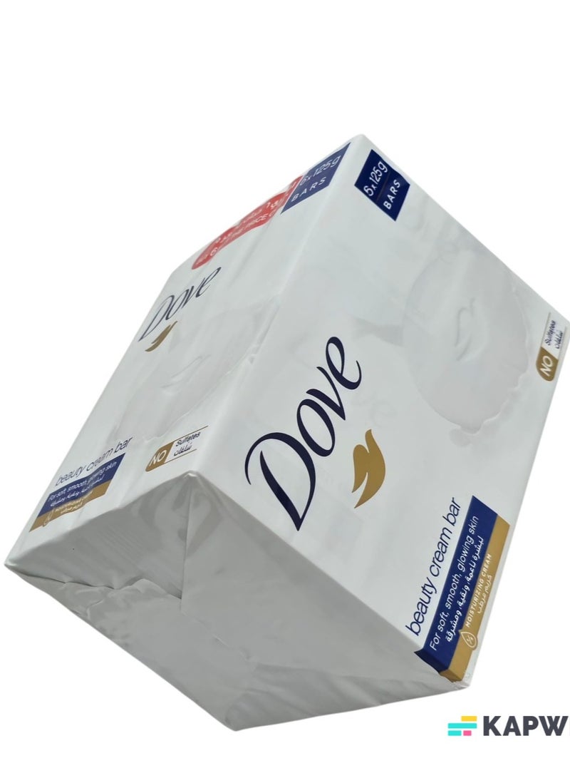 دوف صابون كريم الجمال لبشرة ناعمة ونقية ومشرقة 125جم من 6قطع - Image 3
