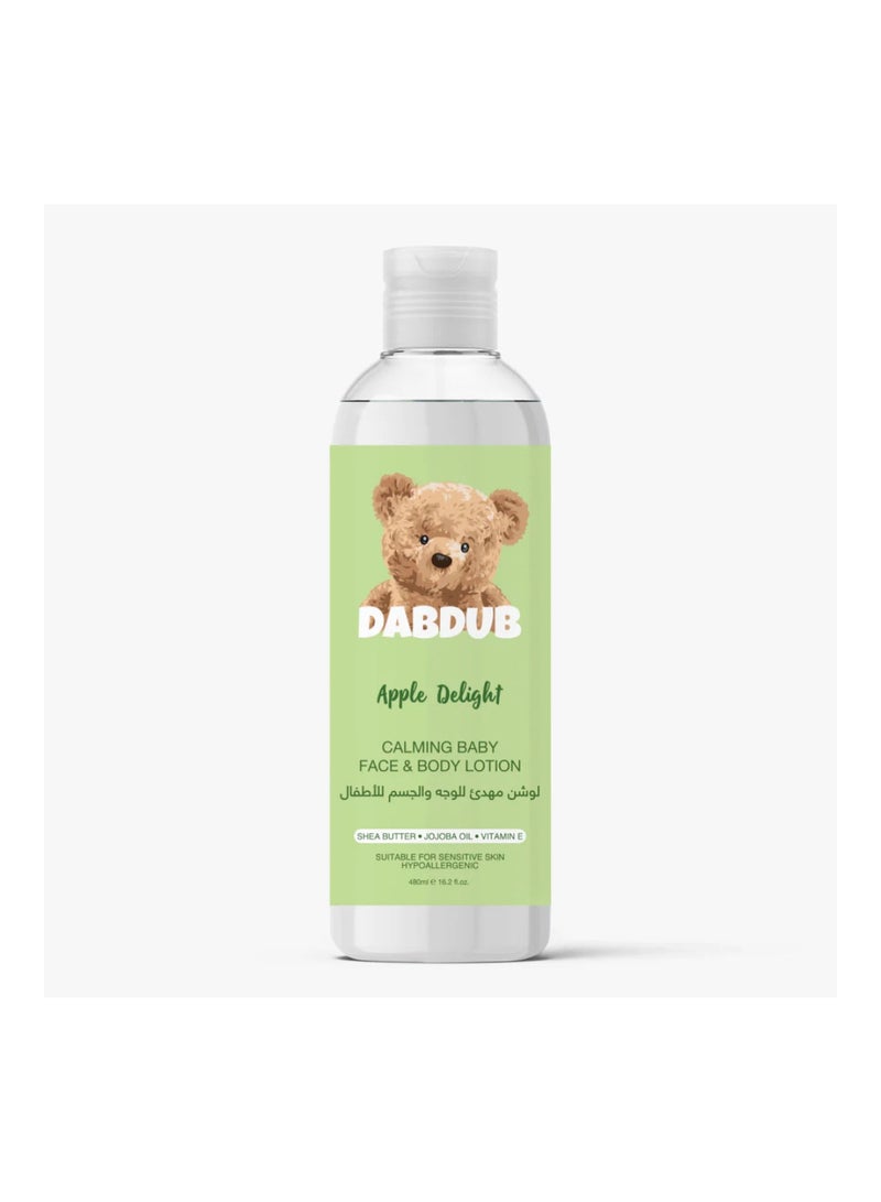Dabdub Calming Baby Face & Body Lotion 480Ml