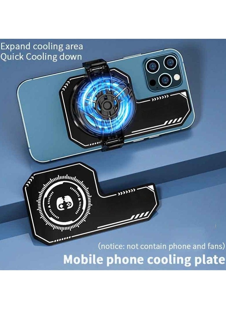 Hugifts Phone Cooling Pad Phone Uniform Heat Plate Absorb Mobile Phone Heat Mobile Phone Heat Sinks Mobile phone heat spreader plate  - Image 3