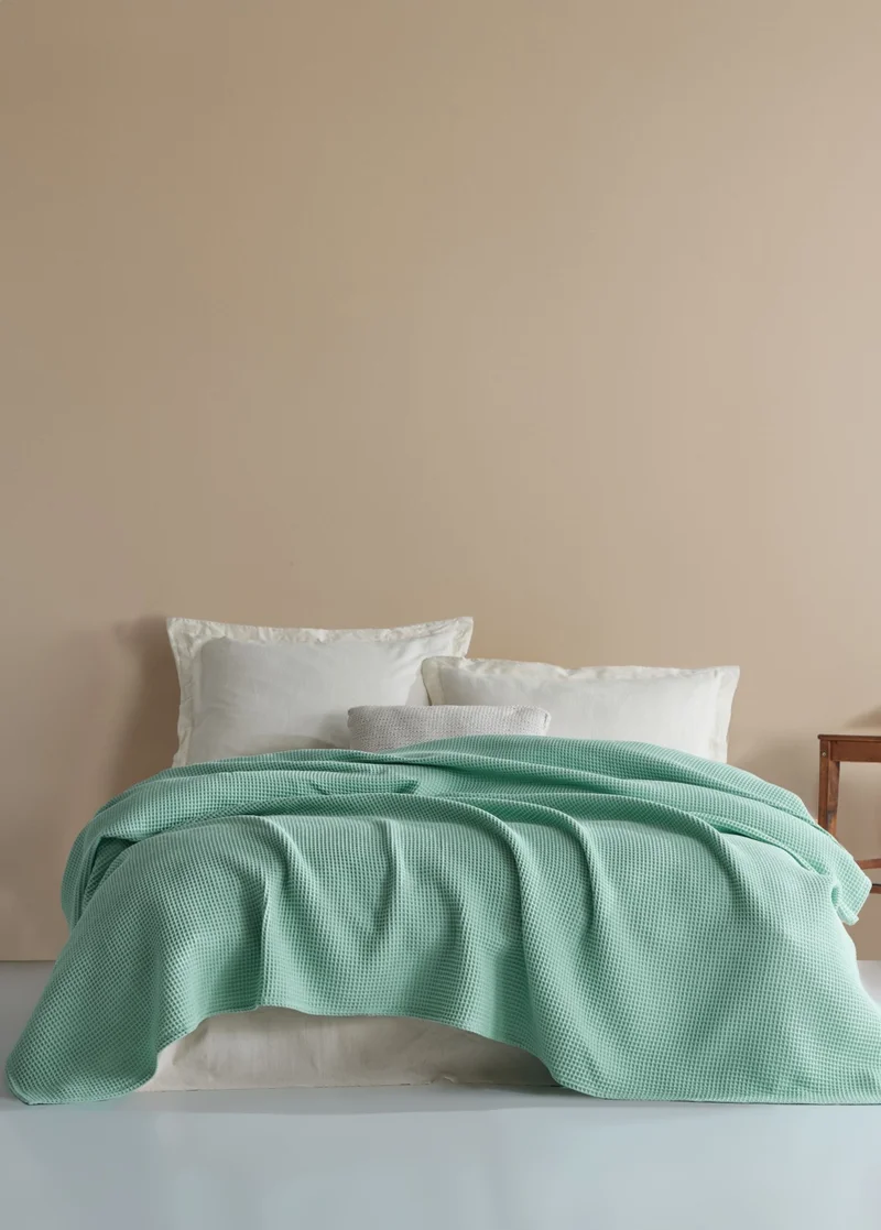 ويلستيل Waffle 100% Cotton Double Pike
