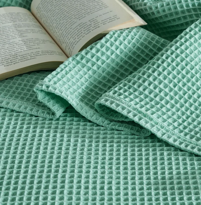 ويلستيل Waffle 100% Cotton Double Pike