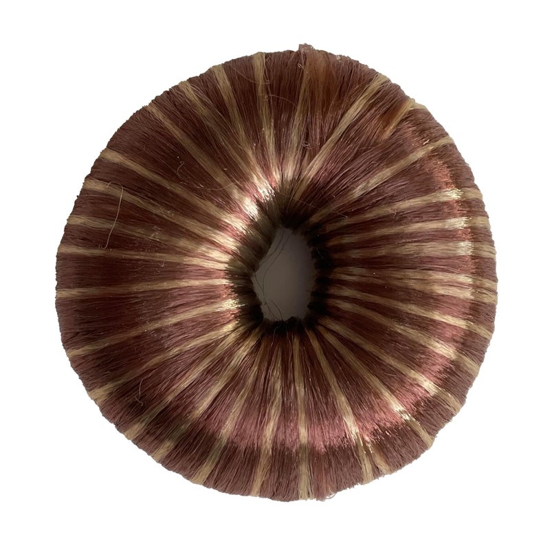 CAISHA CAISHA Hair Donut Up Do Hair Ring Hairstyler Bun Maker Bridal Hairpiece Hair Styling Tool Brown Blonde DK10