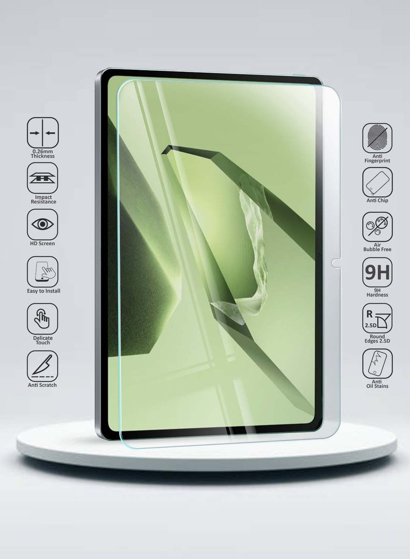 Wtech OnePlus Pad 3 11.61 4G 2024 (11.61 inches) WTech Premium Series Curved Edges Full Cover Tempered Glass Screen Protector (TSGPCN) - Clear - Image 1