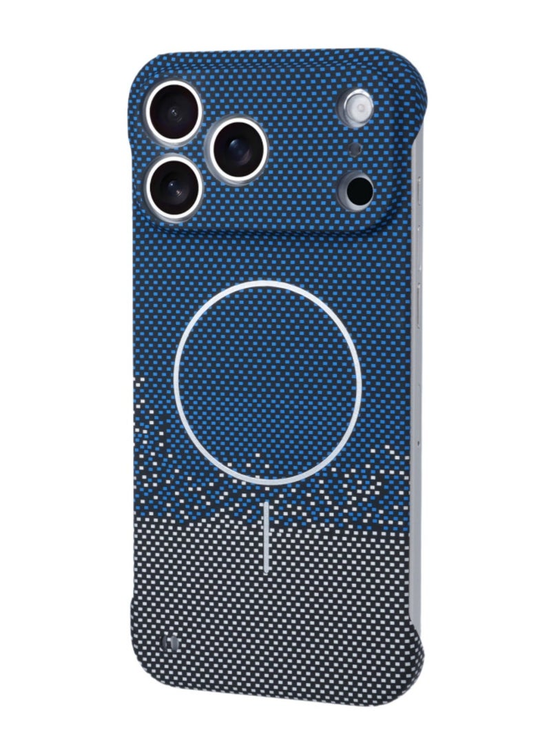 Aookay Magnetic for iPhone 18 Pro Max / 17 Pro Max Case, Compatible with MagSafe,  Shockproof Protective Minimalist Design Scratch Resistant Phone Cover (Blue) - Image 2