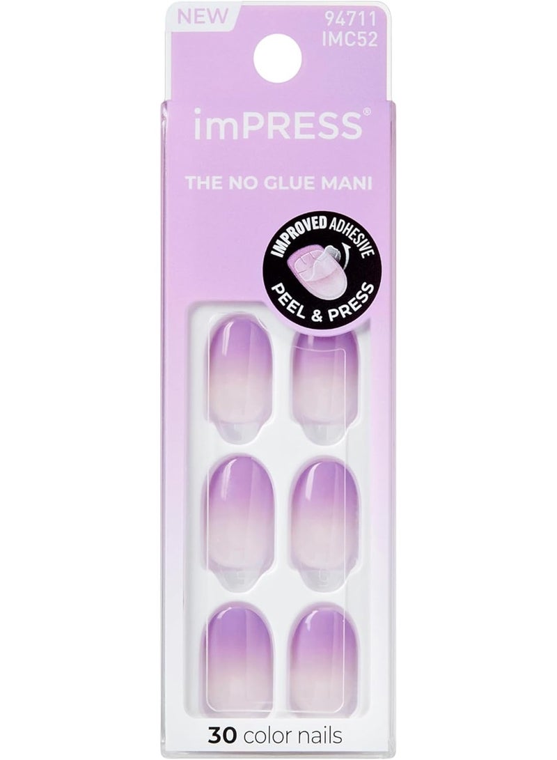 إمبريس أظافر imPRESS (مانيكير بدون غراء) - طراز IMC52C "Take A Chance" - 30 ظفراً - Image 1