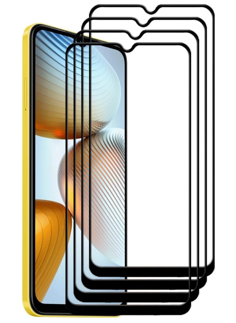 ACLIX 4 Pieces Antistatic ESD Dustproof Premium Quality High Definition Tempered Glass Screen Protector Designed For Xiaomi Poco M4 5G - Image 1
