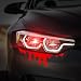 Murimt 2PCS Murimt Funny Bumper Car Stickers and Decals Waterproof Reflective Red Halloween Stickers Vinyl Car Decals for Women Men Cover Scratches Truck Decals for Cars Cool Racing Stickers - Image 2