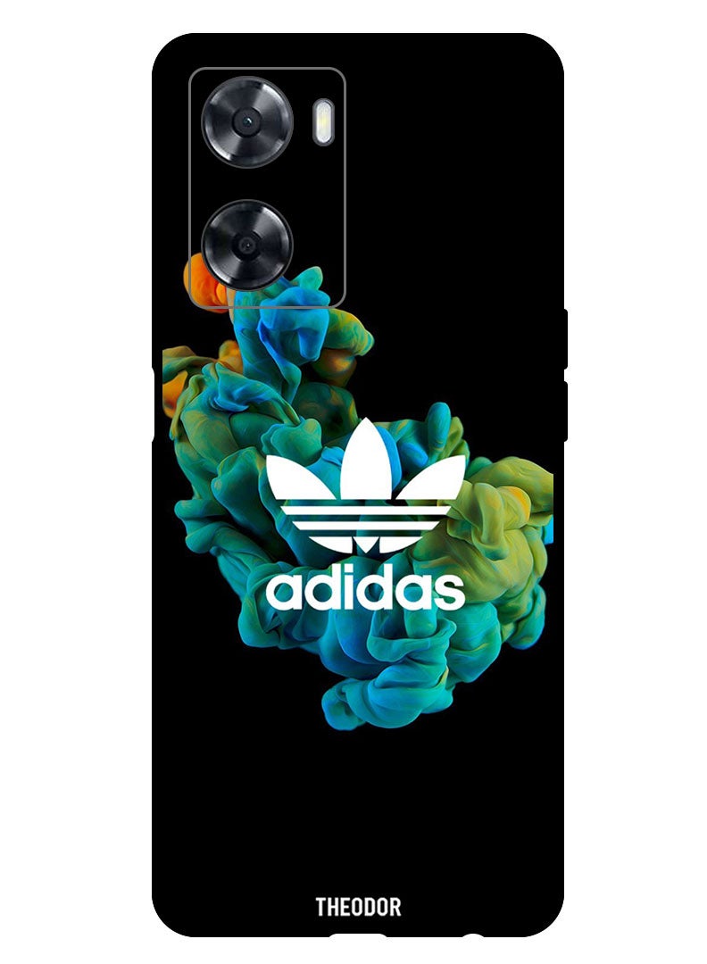 Theodor Protective Case Anti Scratch Shock Proof Bumper Cover For OnePlus Nord N20 SE Colourful Smoke - Image 1