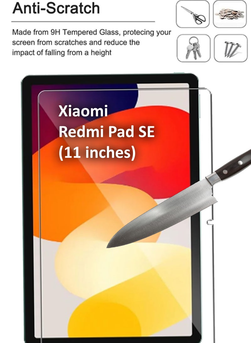 Xiaomi Redmi Pad SE 11 inches 【2 Pack】 Tempered glass Screen Protector - Clear - Image 2