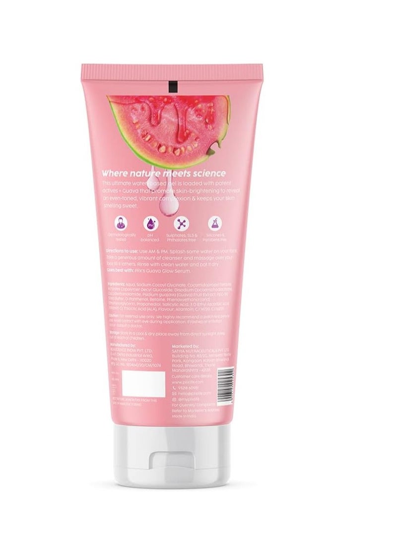 PLIX THE PLANT FIX Vitamin C Guava Juicy FaceWash (100 ml) Cleanser For Skin Brightening, With Pro Vitamin B5 For Moisturization & Alpha Lipoic Acid For Glowing Skin For Women & Men - Image 2