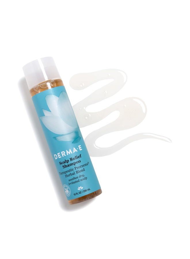 derma-e Scalp Relief Shampoo with Psorzema Herbal Blend – All Natural Scalp Treatment & Dandruff Shampoo – Soothes Itchy Scalp and Promotes Scalp Health, 10 Fl oz - Image 5