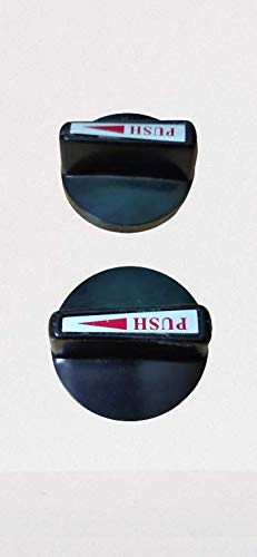 advancedestore Gas Stove Knob Set of 2 Pieces - (Black, Butterfly, Usha, Surya, Sun Flame, Super Flame) - Image 3