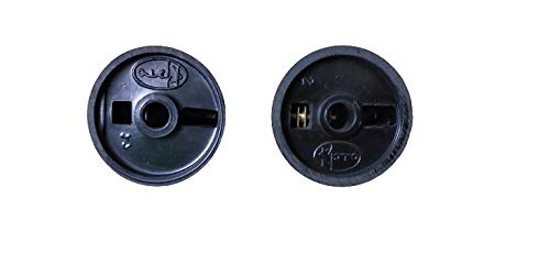 advancedestore Gas Stove Knob Set of 2 Pieces - (Black, Butterfly, Usha, Surya, Sun Flame, Super Flame) - Image 2
