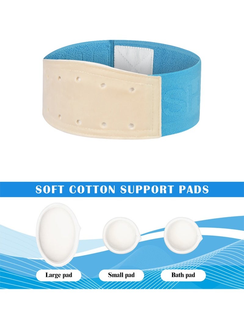 Aikanbo Baby Belly Band Umbilical Hernia Belt Belly Button Band Navel Truss Wrap for Newborn Infant Soft, Skin-friendly, Adjustable  - Image 4