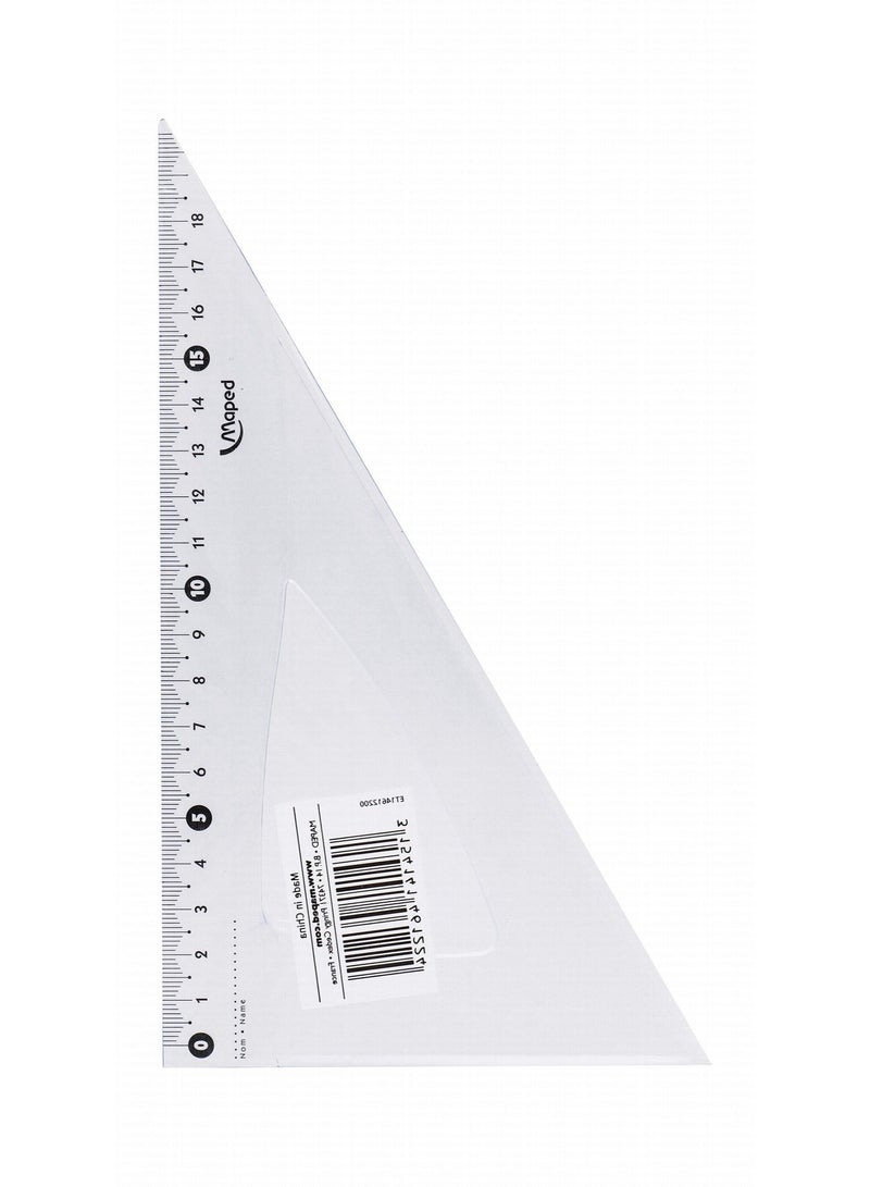 1-Piece Set Square For School 20cm Size