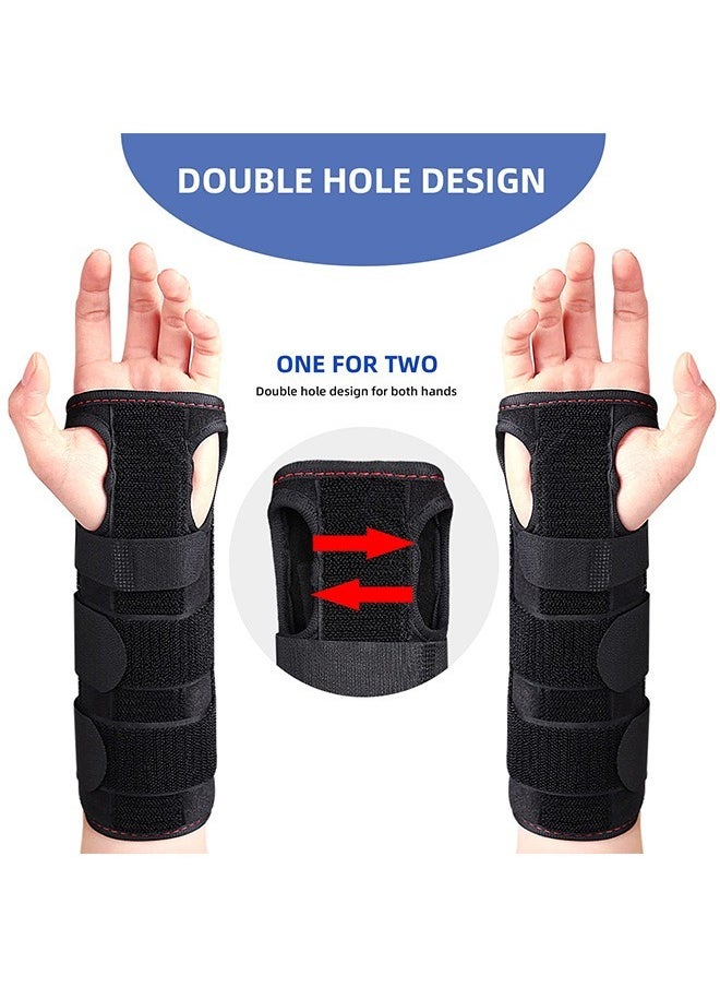 Hihonor Adjustable Wrist Support Brace For Carpal Tunnel,Fits Both Hands, With Aluminum Splint  - Image 4