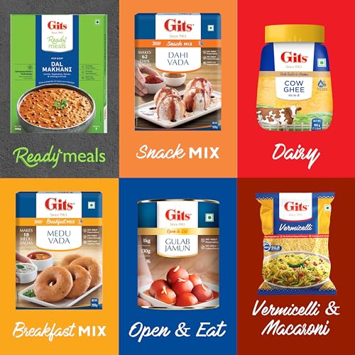 Gits Instant Rice Dosa Breakfast Mix, Makes 40 Dosas, Pure Veg, South Indian Breakfast Mix, 1Kg - Image 4