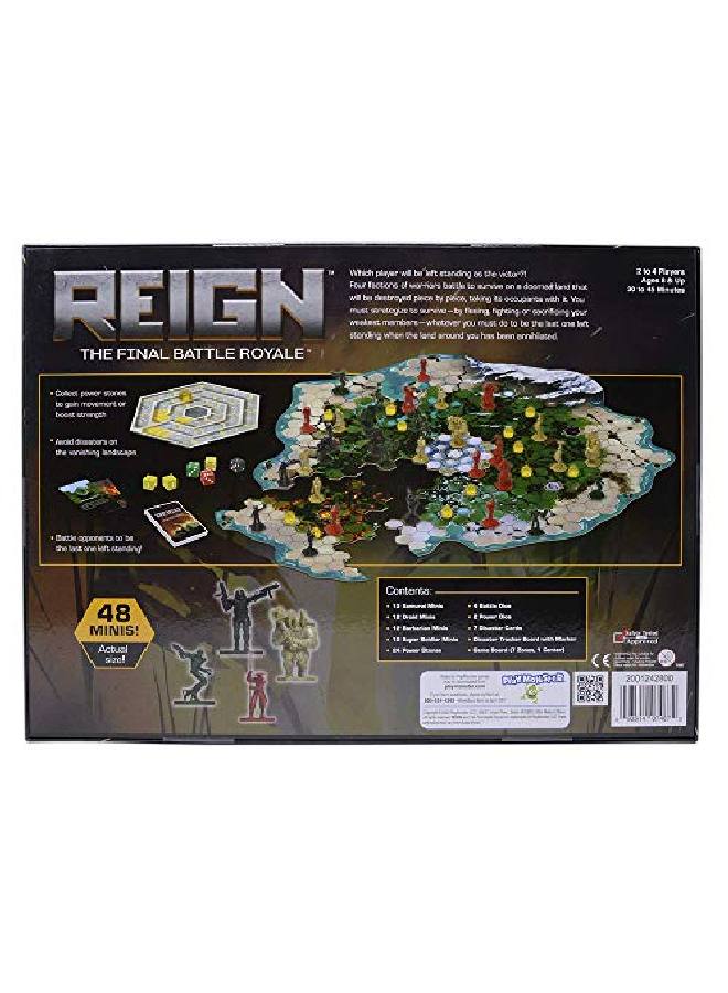 PlayMonster Reign The Final Battle Royale Who Will Be Left Standing? Family Strategy Game Ages 8+ - Image 2