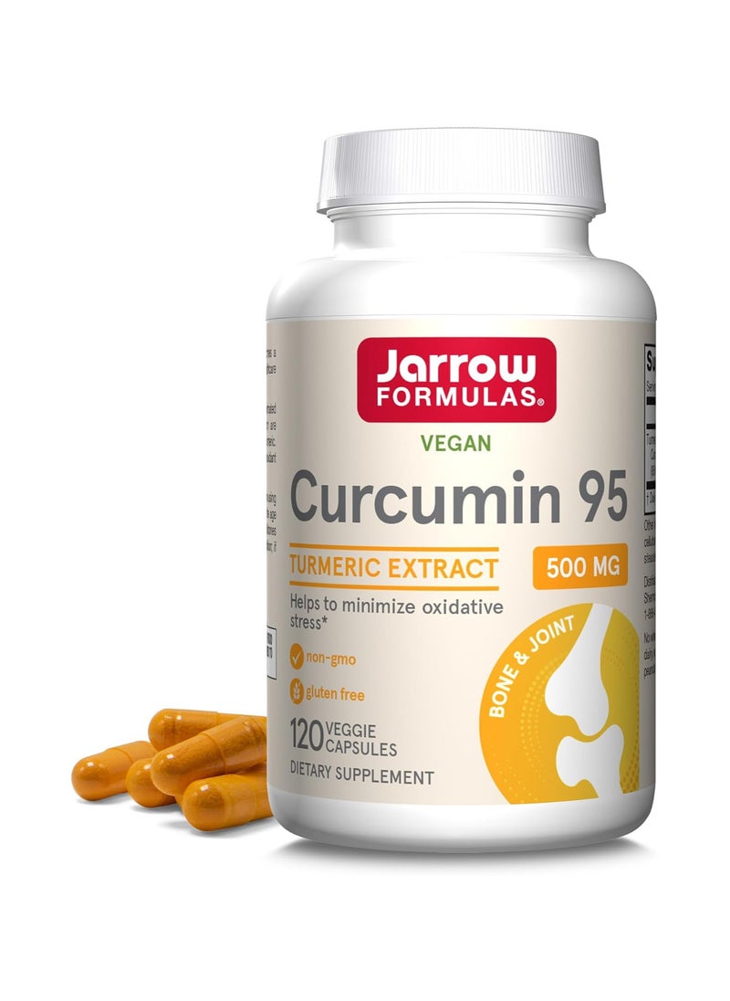 jarrow formulas Curcumin 95 -120 Veggie Caps  - Image 1