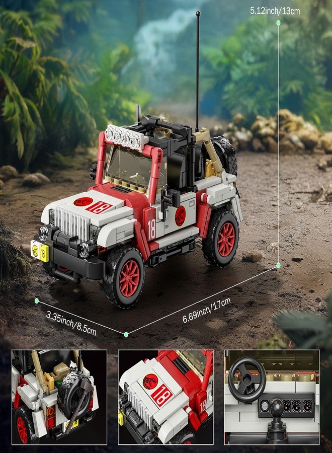 Brihappen 3 in 1 Classic Off-Road Vehicle Building Block Sets, 1632 Pcs Off Road Cars DIY Model Kit, Collectible and Display ORV Building Toys, Creative Birthday Gifts for Adults Teens 14+ - Image 3