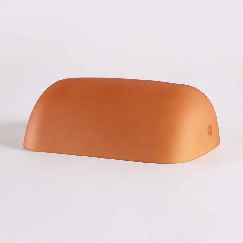 Newrays Glass Bankers Lamp Shade Cover Replacement,L8.85 W5.11 - Image 2