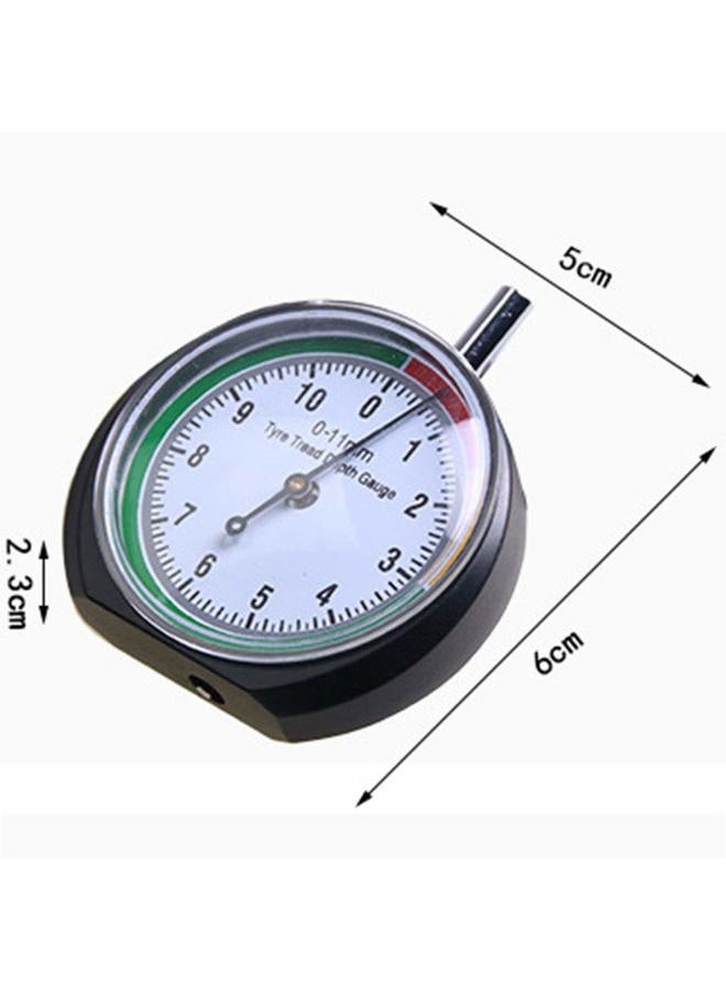 BONV 1pc Car Wheel Tire Pressure Tread Depth Gauge Meter Indicator Pointer Measure Device Tool Tire Condition Monitor Display Accessories - Image 3