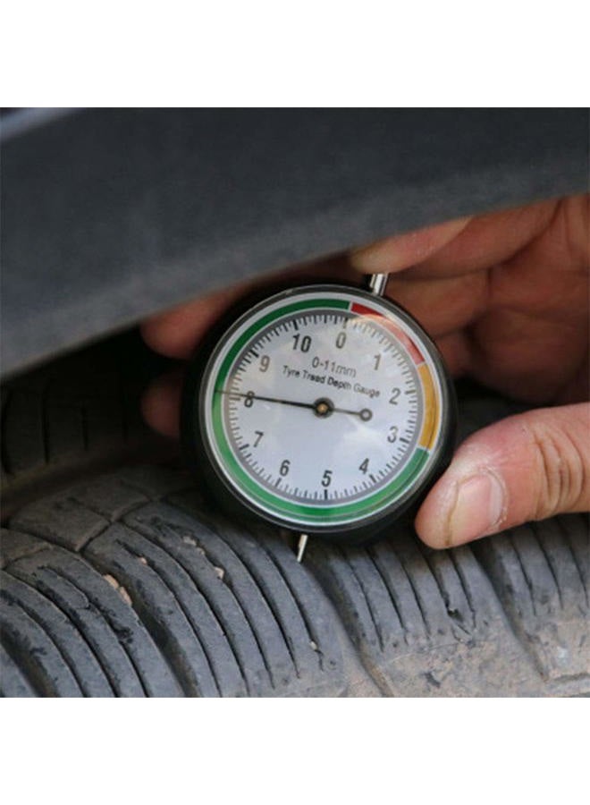 BONV 1pc Car Wheel Tire Pressure Tread Depth Gauge Meter Indicator Pointer Measure Device Tool Tire Condition Monitor Display Accessories - Image 4