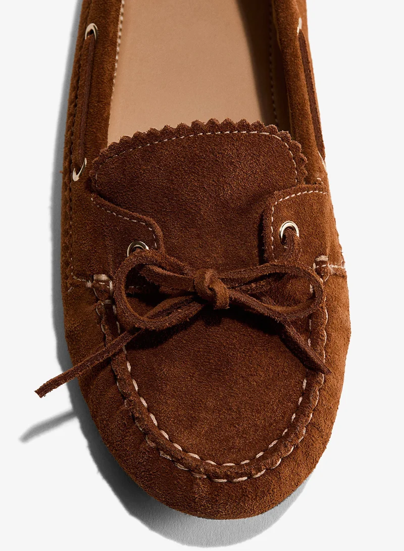 H&M Leather deck shoes